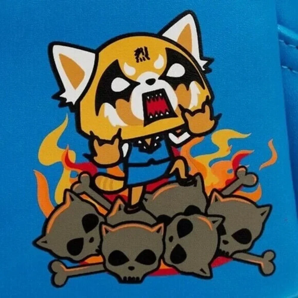 Loungefly‎ Sanrio Aggretsuko Two Face Cosplay Mini Backpack